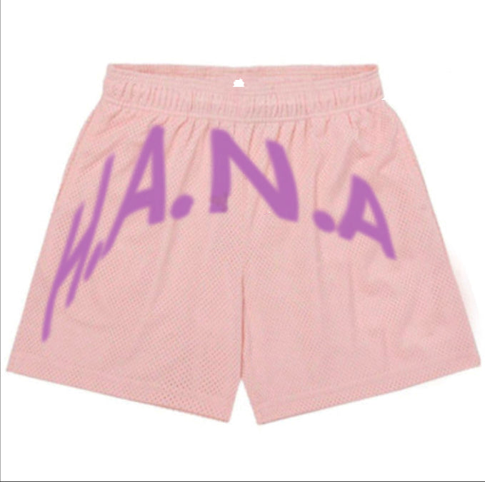 Pink and purple HANA shorts