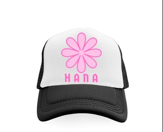Black and pink HANA hat
